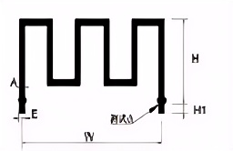 M-type-metal-strip-resistor