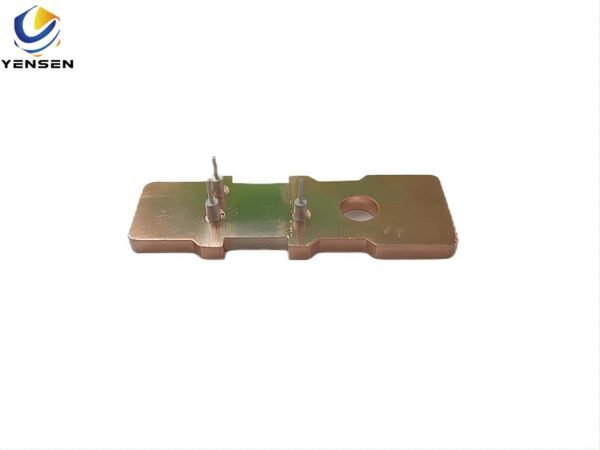 electron beam welded shunt resistor