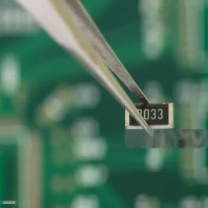 High precision resistors on PCB board for power electronics