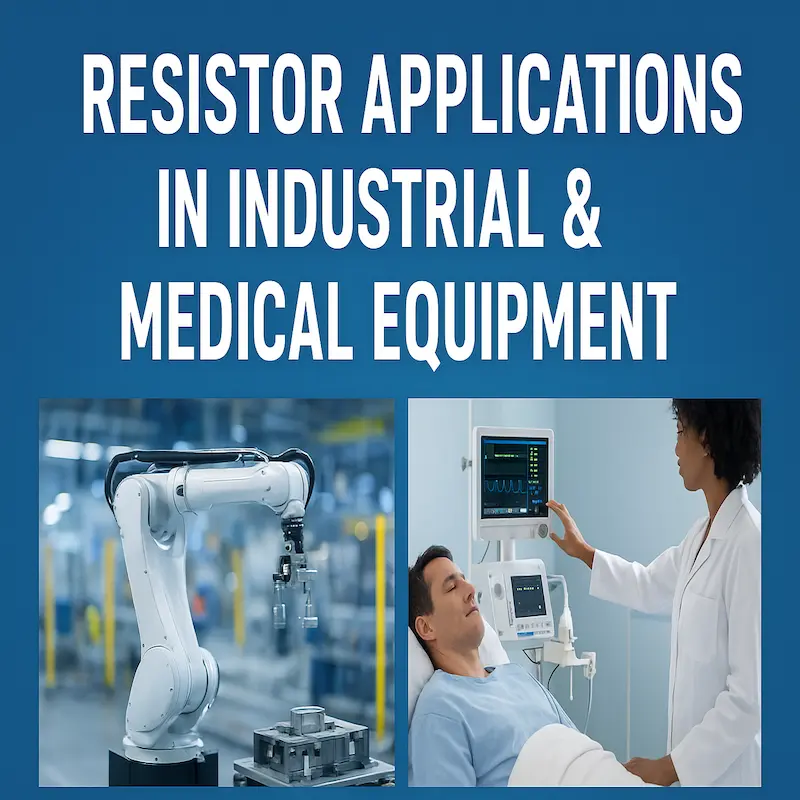 resistor applications in industrial and medical equipment