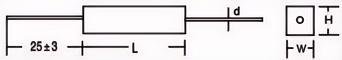 SQP cement resistor