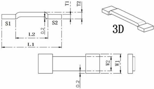 SMD Metal Bridge Jumper
