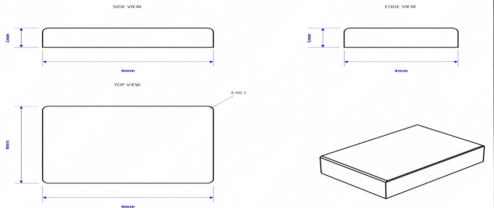 smd copper busbar dimension 